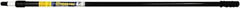 Premier Paint Roller - 4 to 8' Long Paint Roller Extension Pole - Steel - Exact Tool & Supply