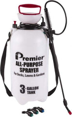 Premier Paint Roller - 3 Gal Chemical Safe Garden Hand Sprayer - Polyethylene Tank, Reinforced Hose - Exact Tool & Supply