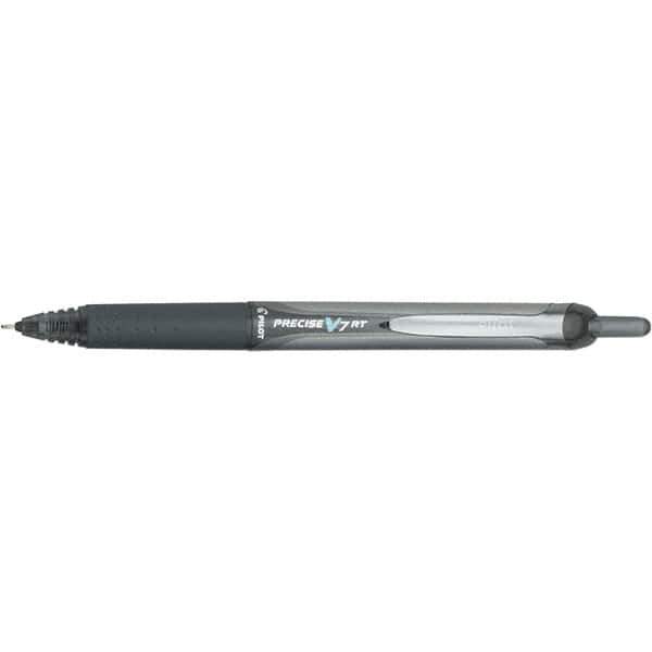 Pilot - Precision Point Roller Ball Pen - Black - Exact Tool & Supply