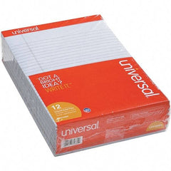 UNIVERSAL - 50 Sheet, 8-1/2 x 11", Legal (Style) Note Pad - Orchid - Exact Tool & Supply