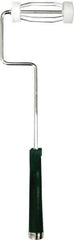 Premier Paint Roller - 4" Wide x 16" Long Heavy-Duty Birdcage Frame - Steel Frame, Plastic Handle - Exact Tool & Supply