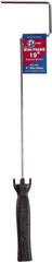 Premier Paint Roller - 4" Wide x 19" Long Mini Roller Frame - Steel Frame, Plastic Handle - Exact Tool & Supply