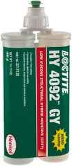 Loctite - 400 g Dual Cartridge Two Part Adhesive - 3 to 5 min Working Time - Exact Tool & Supply