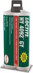 Loctite - 50 g Dual Cartridge Two Part Adhesive - 3 to 5 min Working Time - Exact Tool & Supply