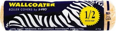 Premier Paint Roller - 1/2" Nap, 9" Wide Paint Roller Cover - Semi-Rough Texture, Polyester - Exact Tool & Supply