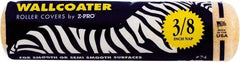 Premier Paint Roller - 3/8" Nap, 9" Wide Paint Roller Cover - Semi-Smooth Texture, Polyester - Exact Tool & Supply