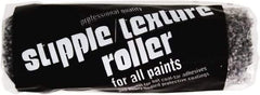 Premier Paint Roller - 1/4" Nap, 7" Wide Paint Roller Cover - Textured Surfaces Texture, Carpet - Exact Tool & Supply