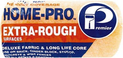 Premier Paint Roller - 1-1/4" Nap, 7" Wide Paint Roller Cover - Extra-Rough Texture, Polyester - Exact Tool & Supply