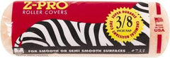 Premier Paint Roller - 3/8" Nap, 7" Wide Paint Roller Cover - Semi-Smooth Texture, Polyester - Exact Tool & Supply