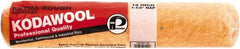 Premier Paint Roller - 1-1/4" Nap, 18" Wide Paint Roller Cover - Extra-Rough Texture, Polyester & Wool - Exact Tool & Supply