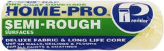 Premier Paint Roller - 1/2" Nap, 9" Wide Paint Roller Cover - Semi-Rough Texture, Polyester - Exact Tool & Supply