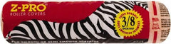 Premier Paint Roller - 3/8" Nap, 9" Wide Paint Roller Cover - Semi-Smooth Texture, Polyester - Exact Tool & Supply