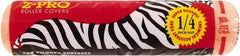 Premier Paint Roller - 1/4" Nap, 9" Wide Paint Roller Cover - Smooth Texture, Polyester - Exact Tool & Supply