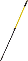 Rubbermaid - 36 to 60" Standard Metal Quick Connect Mop Handle - 1-3/4" Handle Diam, Plastic Connector, Use with All-In-One Floor Cleaning Tools - Exact Tool & Supply