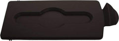 Rubbermaid - Rectangle Lid for Use with 23 Gal Rectangular Recycle Containers - Brown, Polypropylene, For Slim Jim Trash Cans - Exact Tool & Supply