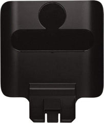 Rubbermaid - Square Lid for Use with 23 Gal Rectangular Recycle Containers - Black, Polypropylene, For Slim Jim Trash Cans - Exact Tool & Supply