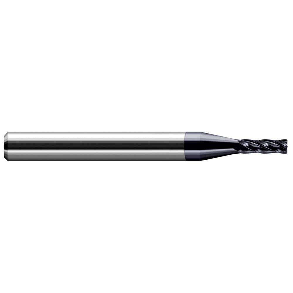 Harvey Tool - 1/8" Diam 4 Flute Solid Carbide 0.5mm Corner Radius - Exact Tool & Supply
