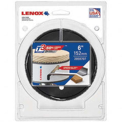 Lenox - Hole Saws Saw Diameter (mm): 1.50 Saw Diameter (Inch): 6 - Exact Tool & Supply