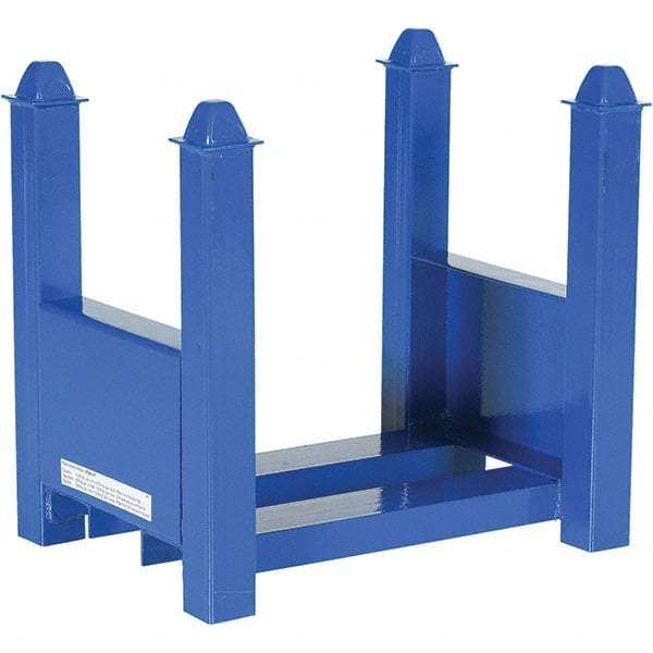 Vestil - 1,850 Lb Capacity Steel Bar Cradle - Steel Deck, 14" OAW - Exact Tool & Supply