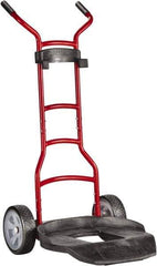 Rubbermaid - Round Structural Foam Trash Can Dolly - Compatible with 32, 44 & 55 Gal Containers, 52-11/32" High x 25-1/4" Wide x 32" Long, Compatible with Brute - Exact Tool & Supply