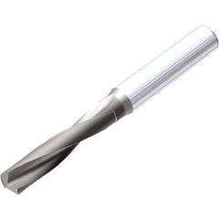 Kennametal - 6.9mm 142° Spiral Flute Solid Carbide Screw Machine Drill Bit - Exact Tool & Supply