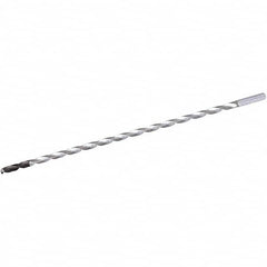 Kennametal - 6.8mm 135° 2-Flute Solid Carbide Extra Length Drill Bit - Exact Tool & Supply