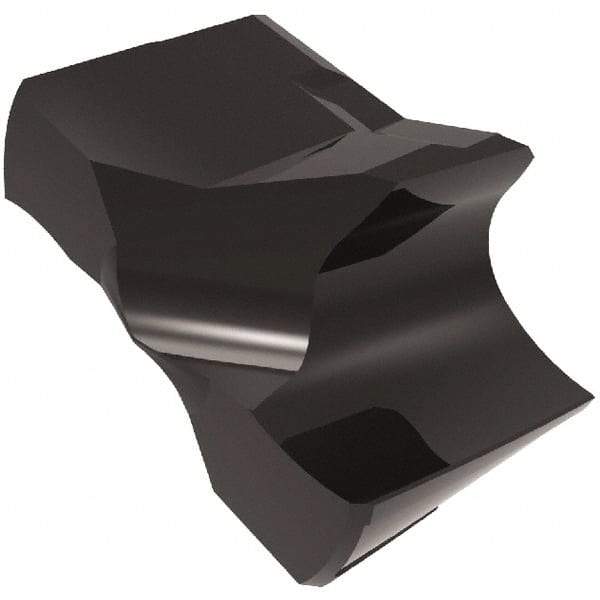 Kennametal - Series KSEM, 25.5mm Diam Grade KCPM45 150° Replaceable Drill Tip - Carbide, TiAlN Finish, 5 Seat Size - Exact Tool & Supply