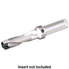 Kennametal - 36.12 to 40mm Diam, 5xD, 180.6mm Max Depth, 1-1/2" Shank Diam, 232.9mm Flute, 342.85mm OAL, Replaceable Tip Drill - KSEM3611HPGM Insert, 10 Seat Size, KSEM Toolholder, Series KSEM - Exact Tool & Supply
