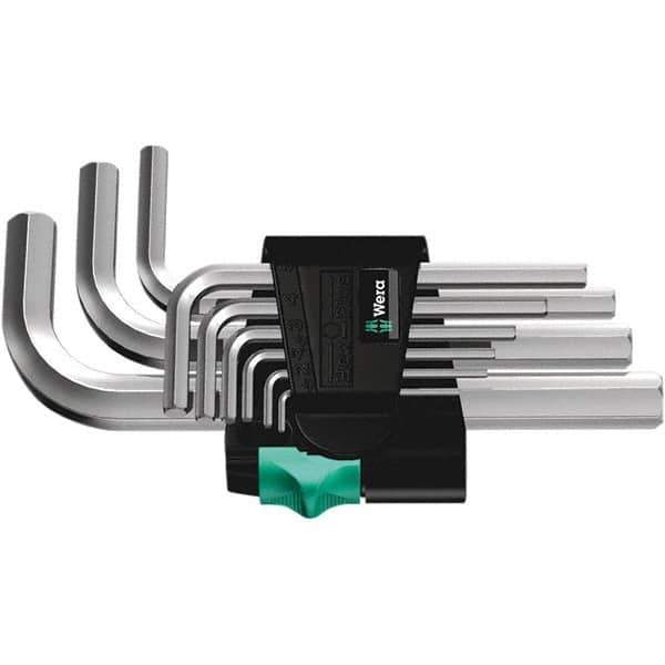 Wera - Hex Key Sets Tool Type: Hex Handle Type: L-Key Short Arm - Exact Tool & Supply