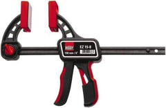 Bessey - 6" Capacity, 2-3/8" Throat Depth, Carbon Steel Bar Clamp - 150 Lb Clamping Pressure - Exact Tool & Supply