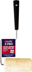 Premier Paint Roller - 10" Long, 1/4" Nap, Wall Paint Roller Set - 5" Wide, Steel Frame, Includes Roller Cover & Frame - Exact Tool & Supply