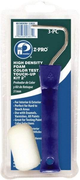 Premier Paint Roller - 9" Long, Mini Paint Roller Set - 3-1/2" Wide, Steel Frame, Includes Paint Tray, Roller Cover & Frame - Exact Tool & Supply