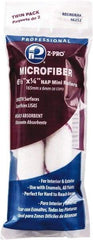 Premier Paint Roller - 1/4" Nap, 6" Wide Paint Mini Roller Covers - Smooth Texture, Microfiber - Exact Tool & Supply