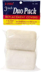 Premier Paint Roller - 1/4" Nap, 3" Wide Paint Roller Cover - Smooth Texture, Polyester - Exact Tool & Supply