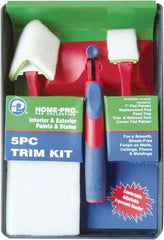 Premier Paint Roller - Trim Paint Roller Kit - Plastic Frame, Includes Paint Tray & Roller Frame - Exact Tool & Supply