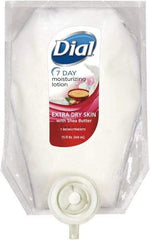Dial - 15 oz Moisturizing Lotion - Comes in Dispenser Refill, Floral, Fruity & Sweet Scent - Exact Tool & Supply