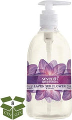 Seventh Generation - 12 oz Pump Bottle Liquid Soap - Clear, Lavender Flower & Mint Scent - Exact Tool & Supply