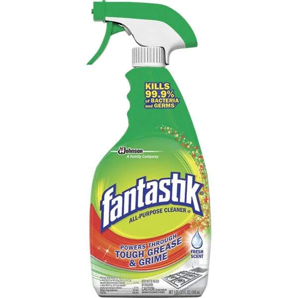 Fantastik - 32 oz Spray Bottle All-Purpose Cleaner - Liquid, Disinfectant, Pleasant - Exact Tool & Supply