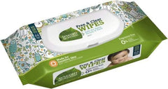 Seventh Generation - Pre-Moistened Baby Wipes - Pop-Up, 7" x 7" Sheet Size, White - Exact Tool & Supply