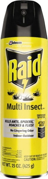 Raid - Pack of (12) 15-oz Aerosol Cans Insect Killer - Exact Tool & Supply