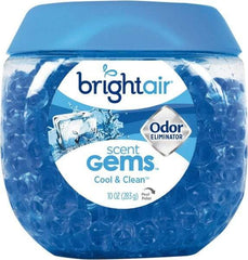 BRIGHT Air - 10 oz Tub Odor Neutralizer - Gel, Cool & Clean Scent - Exact Tool & Supply