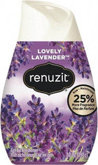 Renuzit - 7 oz Cone Air Freshener - Gel, Fresh Lavender Scent, Environmentally Safe - Exact Tool & Supply