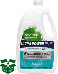 Seventh Generation - 65 oz Bottle Automatic Dishwashing Gel - Fresh Citrus Scented - Exact Tool & Supply
