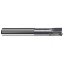 1/2" Dia. - 3" OAL - 3 FL Straight FL Bright Carbide End Mill - Exact Tool & Supply
