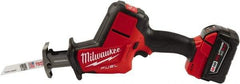 Milwaukee Tool - 18V, 0 to 3,000 SPM, Cordless Reciprocating Saw - 7/8" Stoke Length, 1 Lithium-Ion Battery Included - Exact Tool & Supply