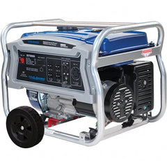 PRO-SOURCE - 7 hr Full Load Time, 3.6 kW, Pull Start, Gasoline Portable Power Generator - Exact Tool & Supply