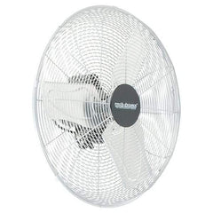 PRO-SOURCE - 24" Blade, 1/4 hp, 5,200, 6,000 & 7,700 CFM, Industrial Circulation Fan - Back-Mounted, 120 VAC Volts, 1.60-1.90 Amps, 3 Speed - Exact Tool & Supply