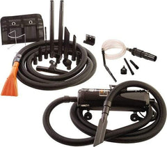 MetroVac - Canister Vacuum Cleaner - 120 Volts, 4 hp, 11.25 Amps, 11 Lb, Accessories Included - Exact Tool & Supply