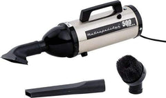 MetroVac - Hand Vacuum Cleaner - 120 Volts, 0.75 hp, 4.5 Amps, 3 Lb, Accessories Included - Exact Tool & Supply