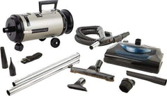 MetroVac - Canister Vacuum Cleaner - 120 Volts, 4 hp, 11.25 Amps, 12.5 Lb, Accessories Included - Exact Tool & Supply